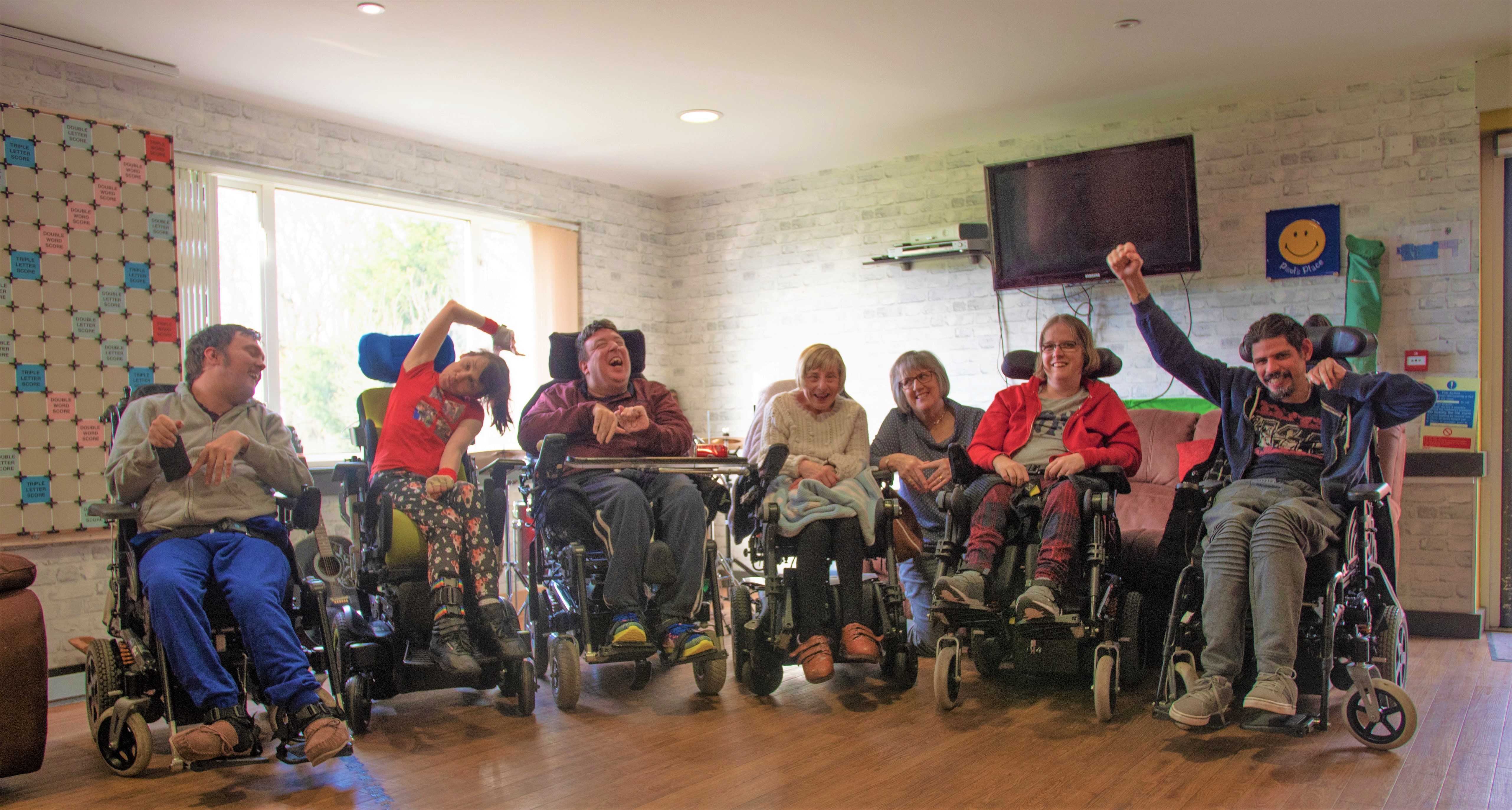6 members and a carer at Paul's Place