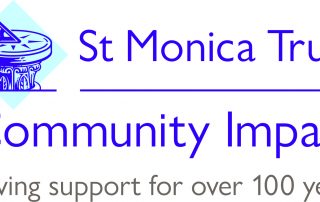 Logo from St.Monica's Trust