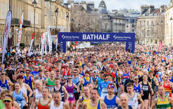 Bath Half start line photo