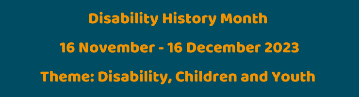 Disability History Month