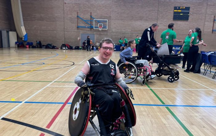 Wheelchair Rugby - Matt Badman