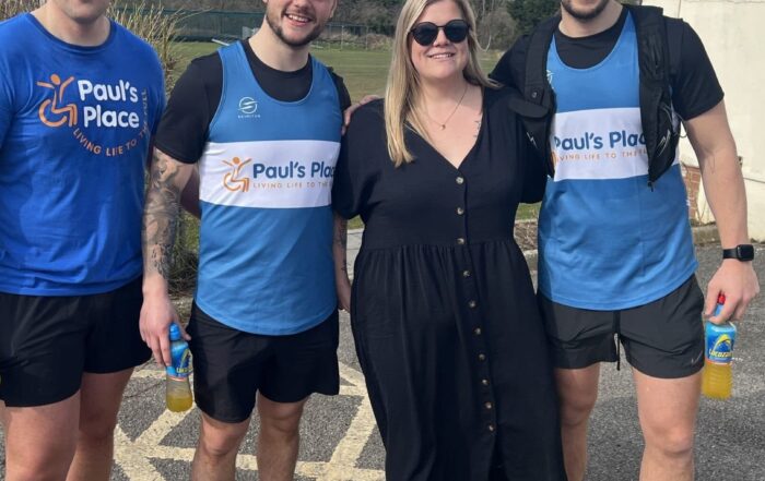 David Lloyd half marathon during it's Charity Focus Week for Paul's Place, Pictured with Kayley Waller, Head of Fundraising and Communications at Paul's Place. March 2025.